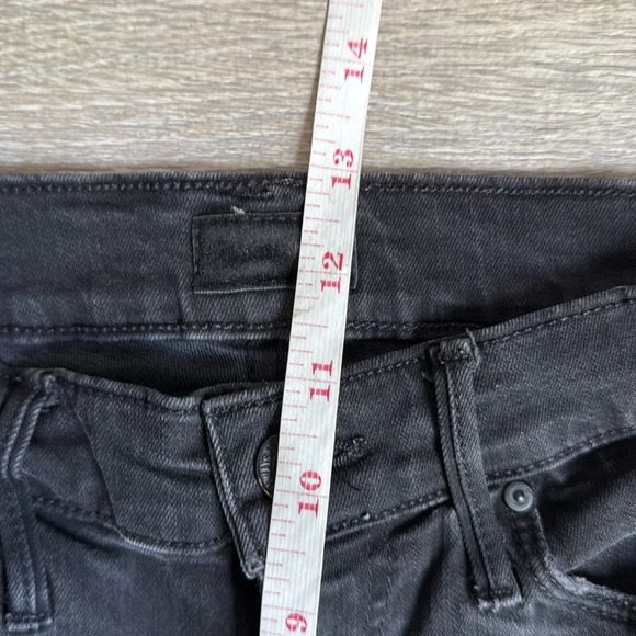 Mother The Stunner Zip Ankle Step Fray in Not Guilty - Picture 8 of 13